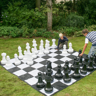 Giant Chess Set with 10' x 10' Mat