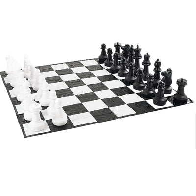 Giant Chess Set with 10' x 10' Mat